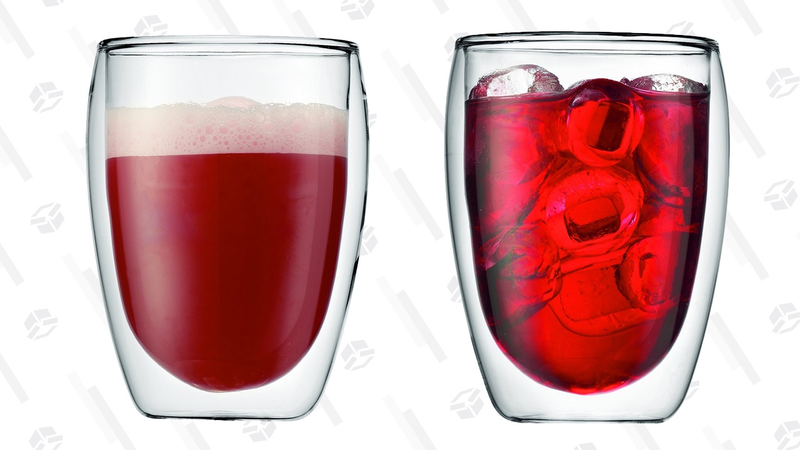 Bodum Pavina 12 Ounce Double Walled Tumblers, 2-Pack | $14 | Amazon | Clip the $5 coupon
